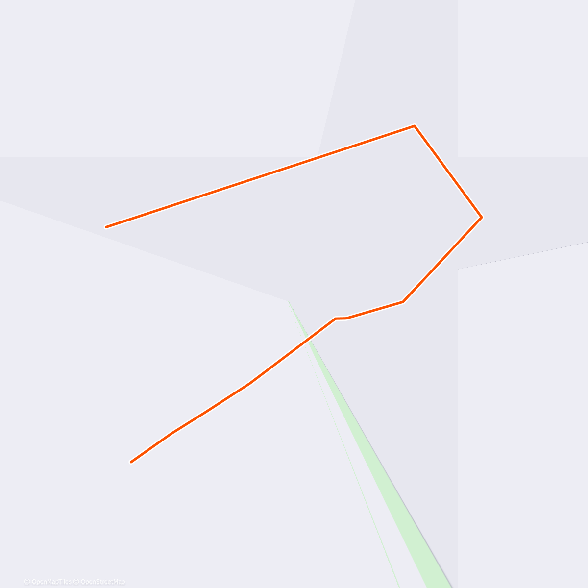 Map of the activity, 23. 6 im på høy frekvens og moderat motstand. Kjenner kneet...