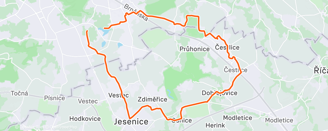 Map of the activity, Pro změnu zase Hornbach