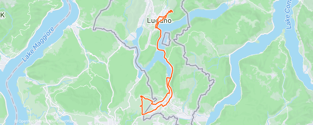 Map of the activity, Cüreggia