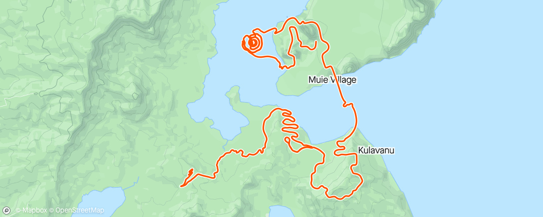 Mapa de la actividad, Zwift - Group Ride: WEDUSufferSunday (C) on Four Horsemen in Watopia