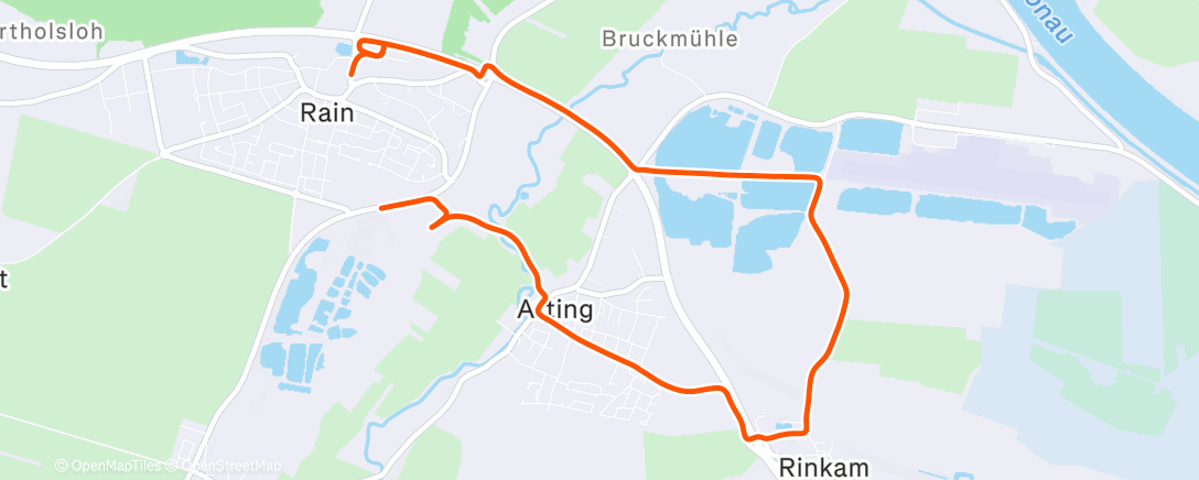 Map of the activity, Podcast-Wanderung