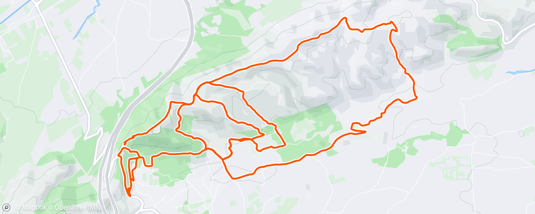 Map of the activity, Morning E-Mountain Bike Ride