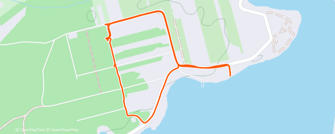 Map of the activity, Afternoon Hike