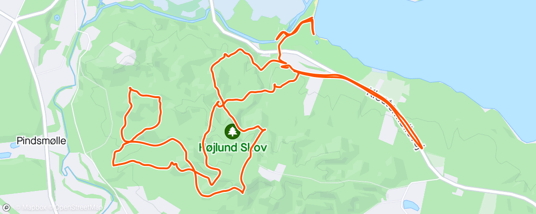 Mapa da atividade, Åben bane på Sukkertoppen