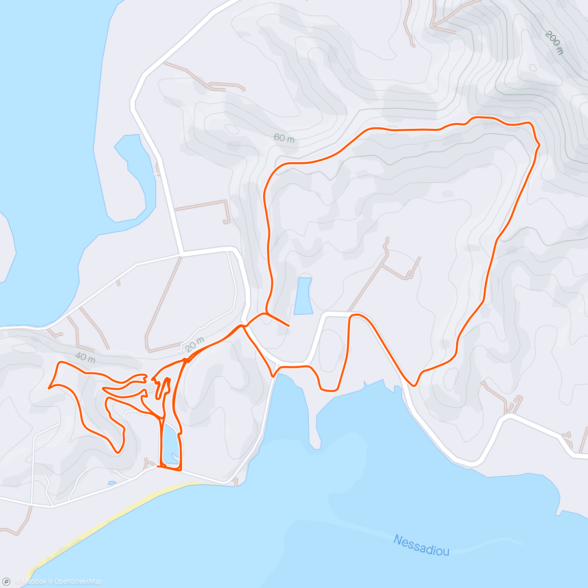 Map of the activity, 🥉3EME au Trail OCEF FULL MOON 🥉