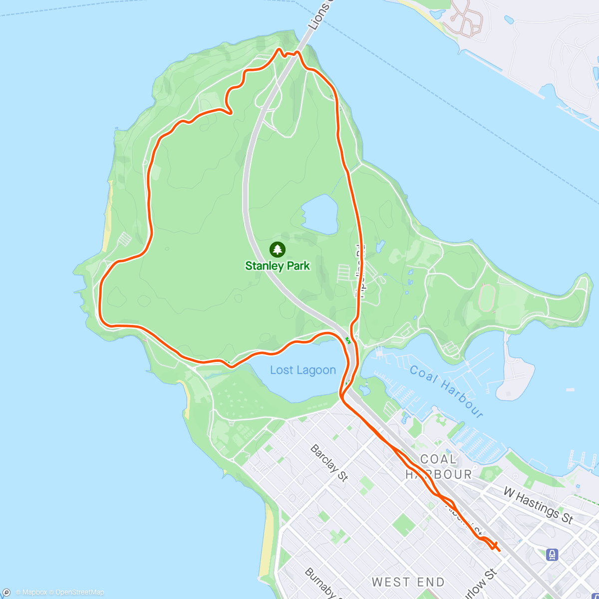 Map of the activity, Another loop