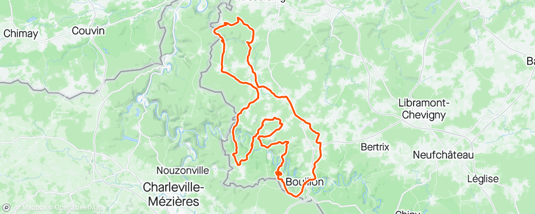 Map of the activity, De slag van Bouillon