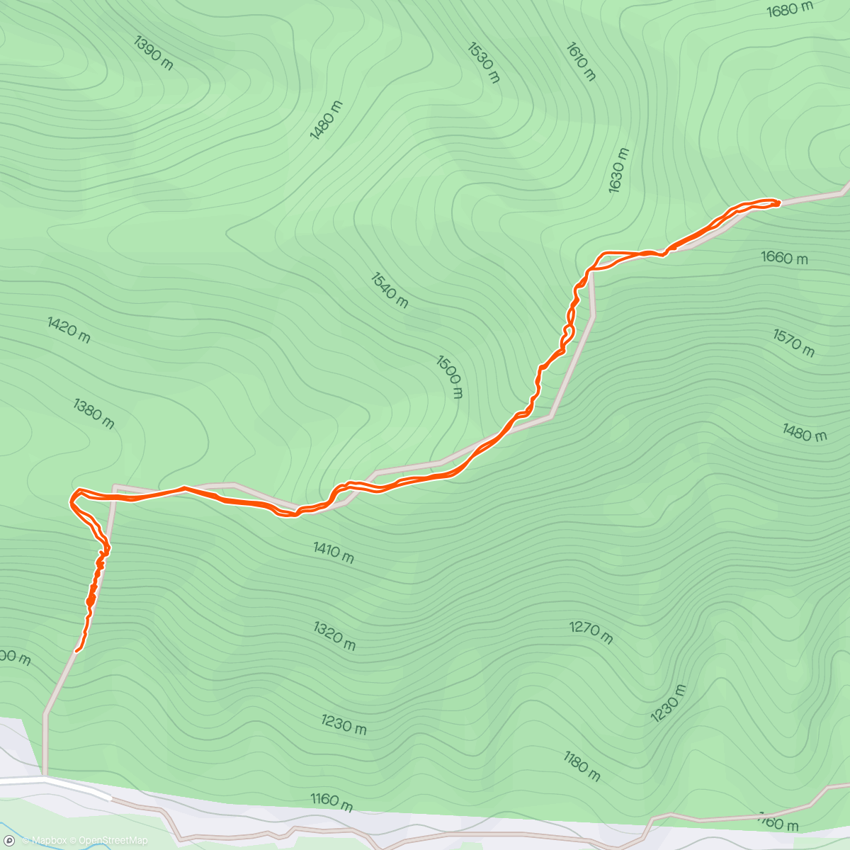 Carte de l'activité Pergasingan morning hike