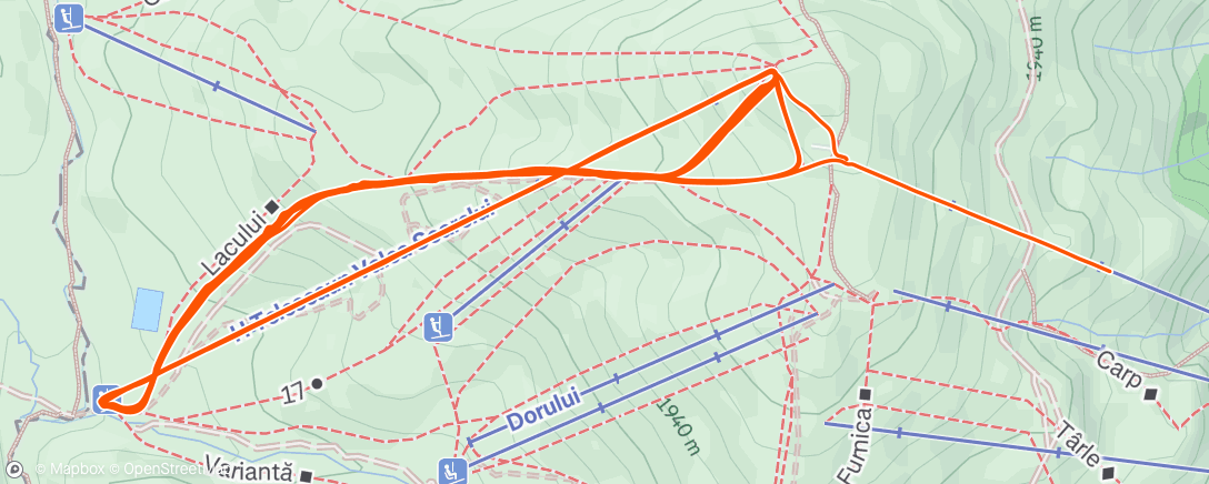 Map of the activity, Schi