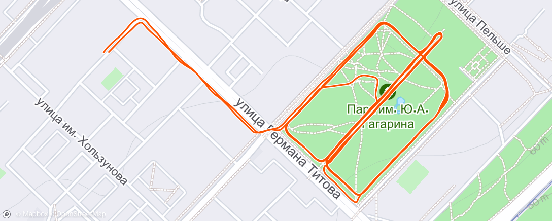 活动地图，Afternoon Run