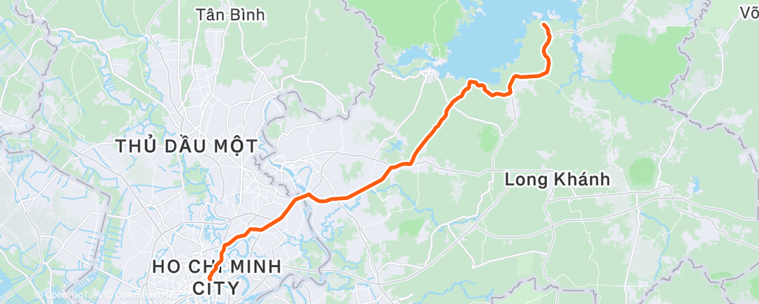 Map of the activity, Viet Nam, D. 20/21