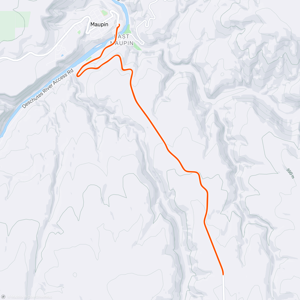 Map of the activity, Quickie