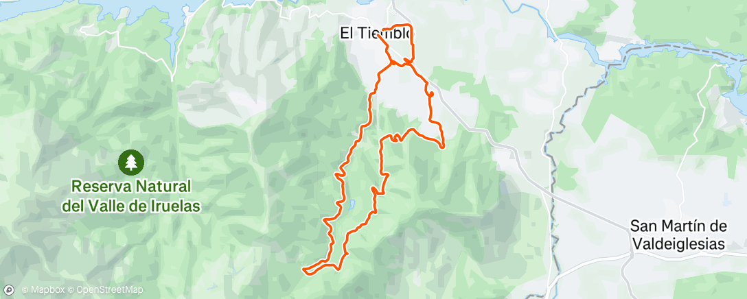 Map of the activity, Morning Ride