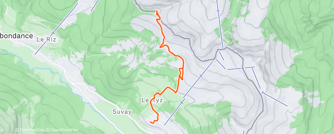 Map of the activity, Wake up in the morning to see the sun paint the sky