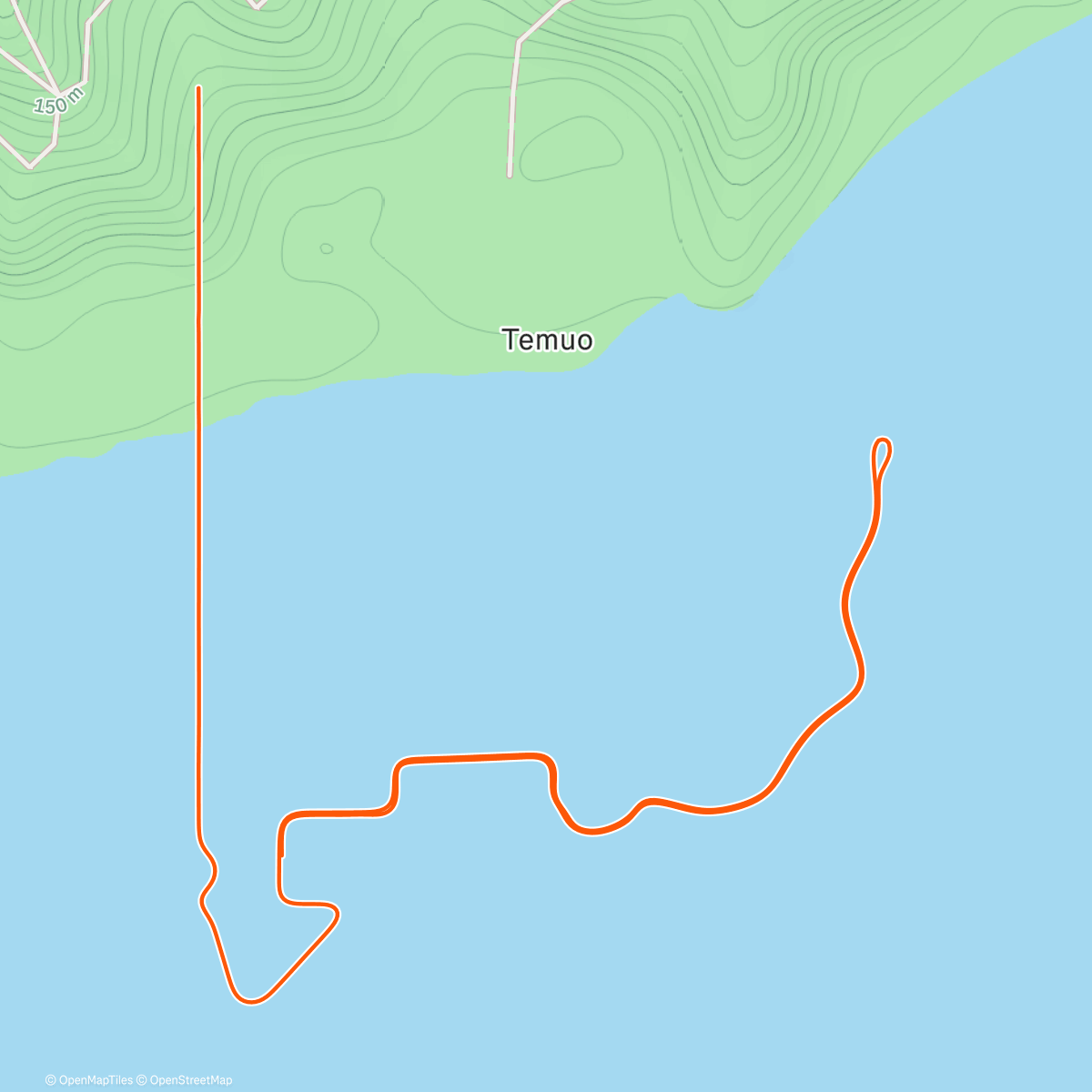 Map of the activity, Zwift - Hilltop Hustle in Watopia