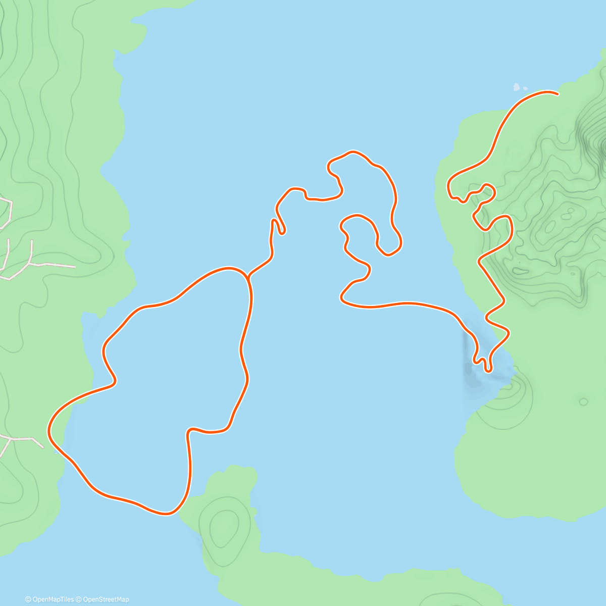 Map of the activity, Zwift - Dan Smith (SportVelo)'s Meetup on Power Punches in Watopia
