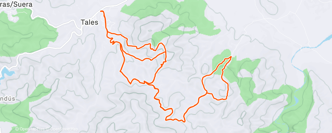 Map of the activity, La última del año 🔥