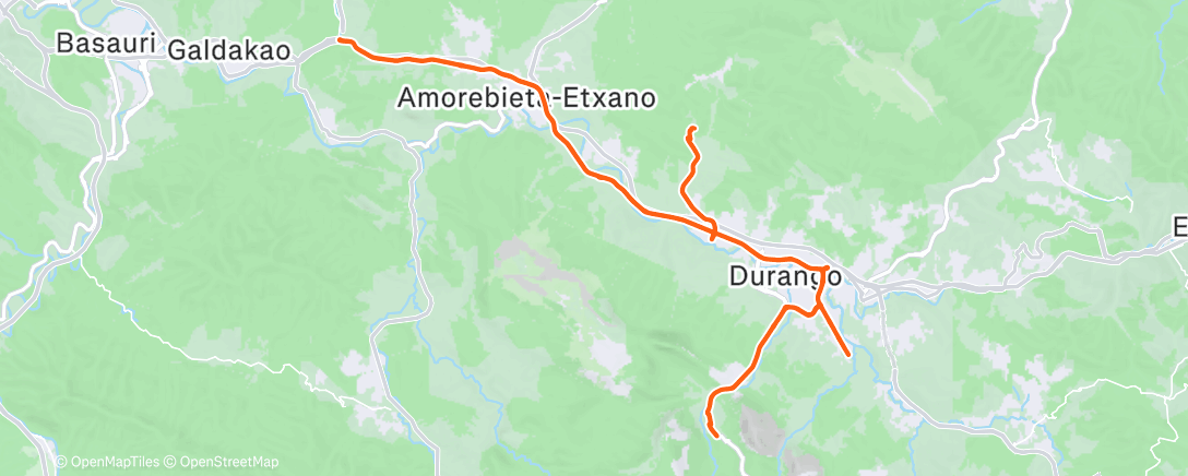 Map of the activity, Porka miseria 🌧️🌧️