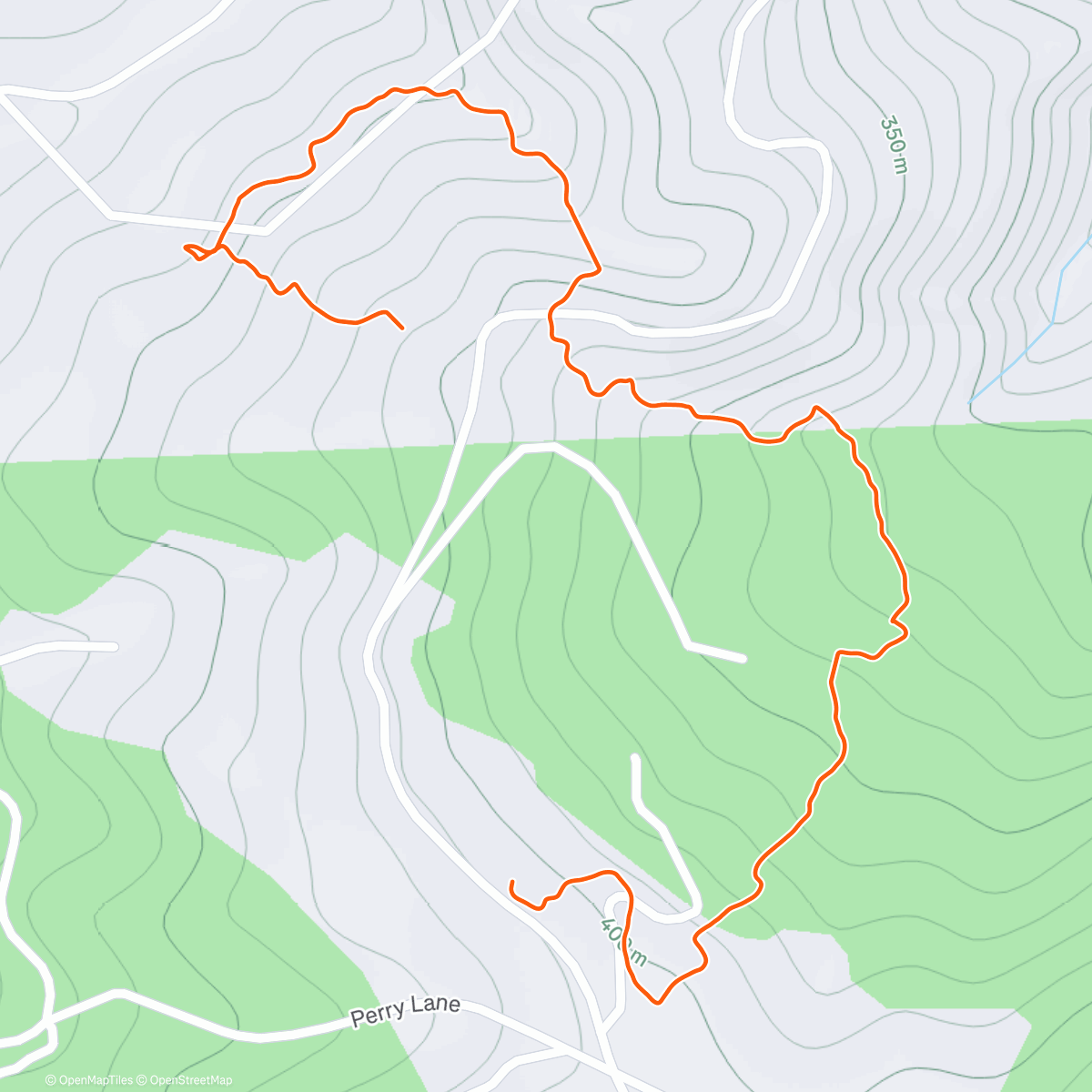 Map of the activity, Mapping Our Trails