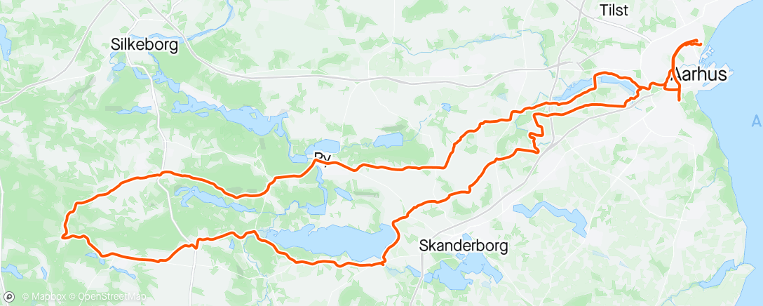 Map of the activity, Trek CKA2 Ride