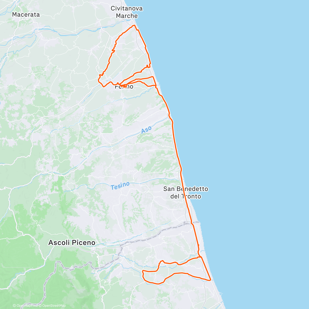 Map of the activity, 🙀😁