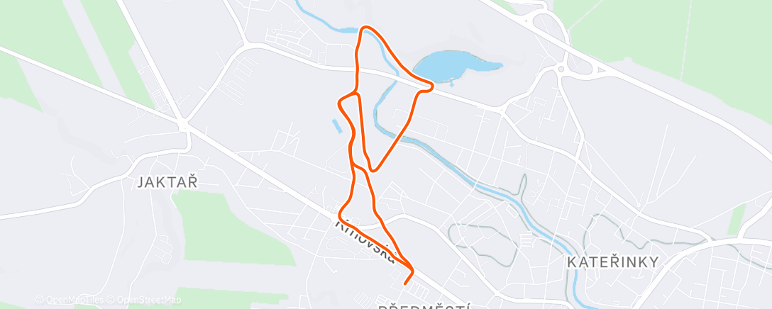 Map of the activity, Na chvilku do zimy🥶