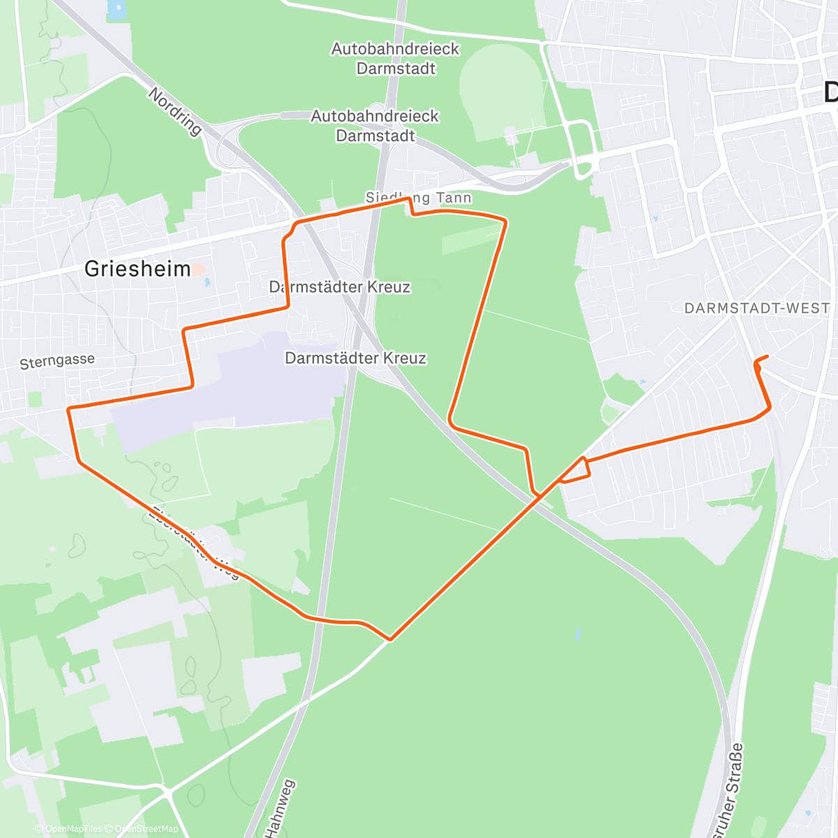 Map of the activity, Letzte Mittagspause des Jahres 🔚