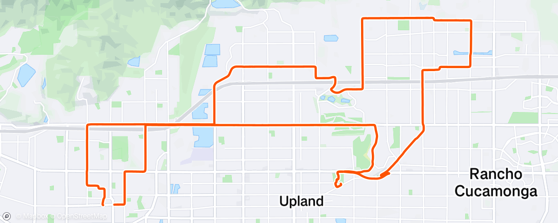 Map of the activity, Morning Ride