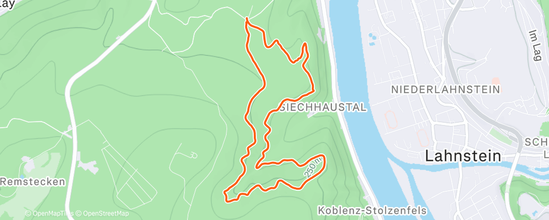 Map of the activity, Letzte Hausrunde 2025 ✨