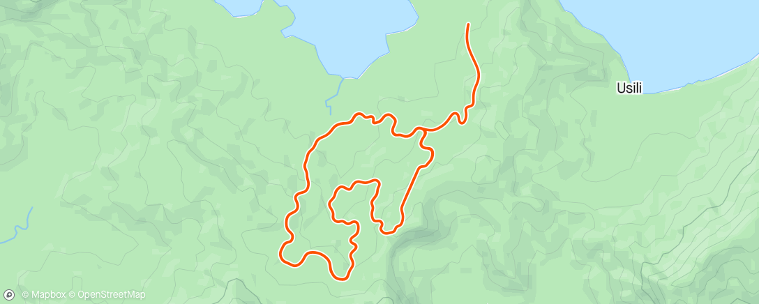 Map of the activity, Zwift - Race: Sledgehammer Inbetweeners Races on Jungle Circuit in Watopia