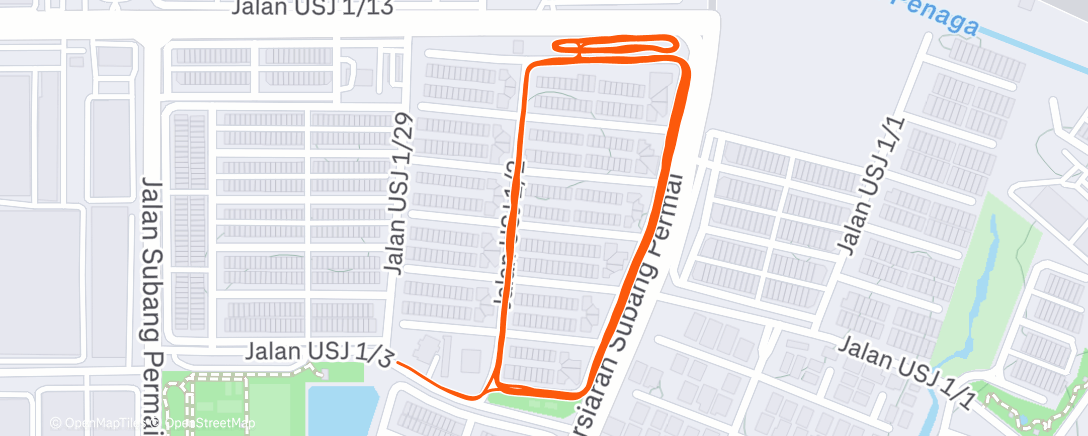 活动地图，Morning Run