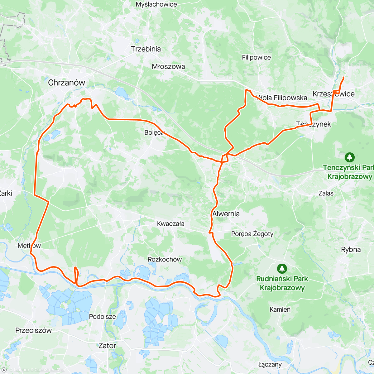 Map of the activity, Aaaaa ić Pan ride ;)