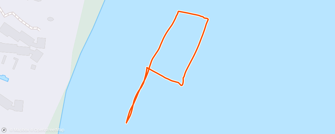 Mapa da atividade, Morning Swim
