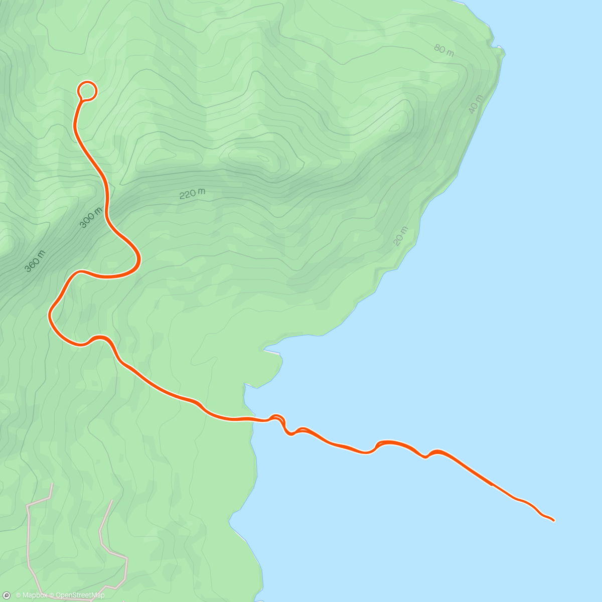 Mapa de la actividad (Zwift - Climb Portal: Cheddar Gorge at 100% Elevation in Watopia)