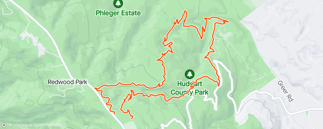 Mapa da atividade, Huddart