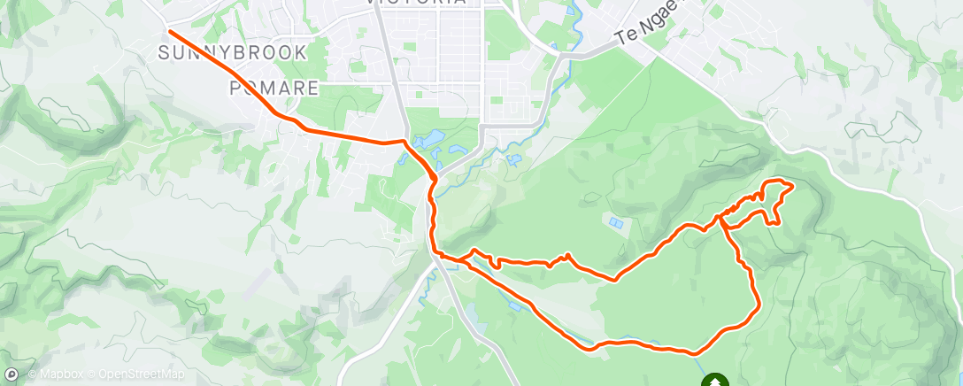 「Morning E-Mountain Bike Ride」活動的地圖