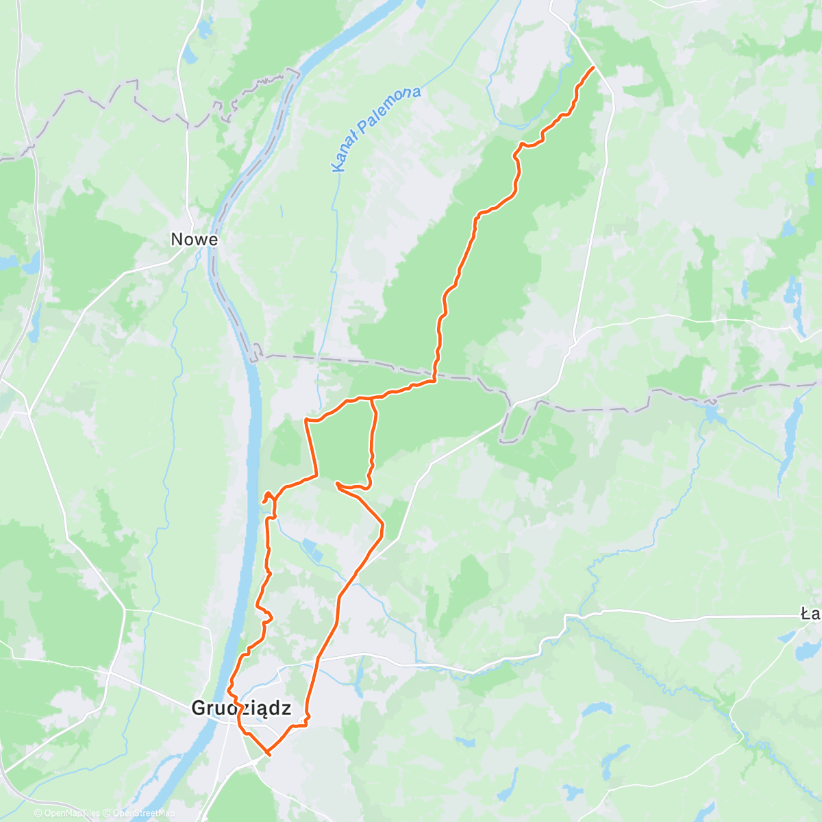 Map of the activity, Relaks 🙂