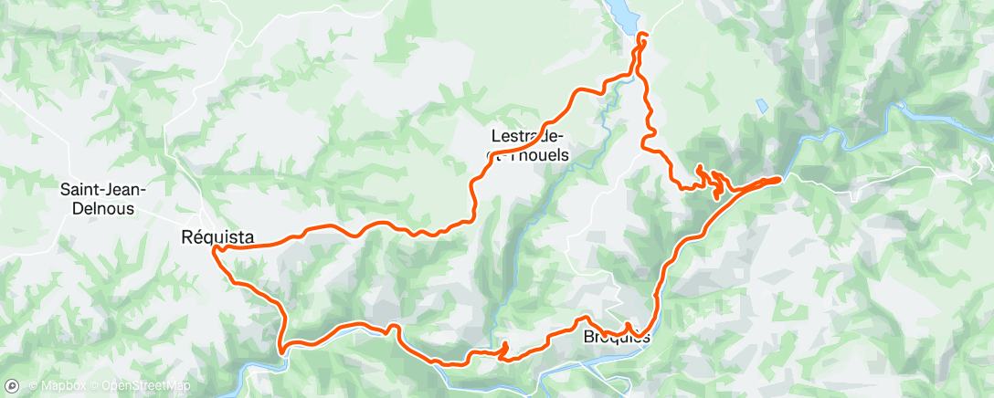 Carte de l'activité
