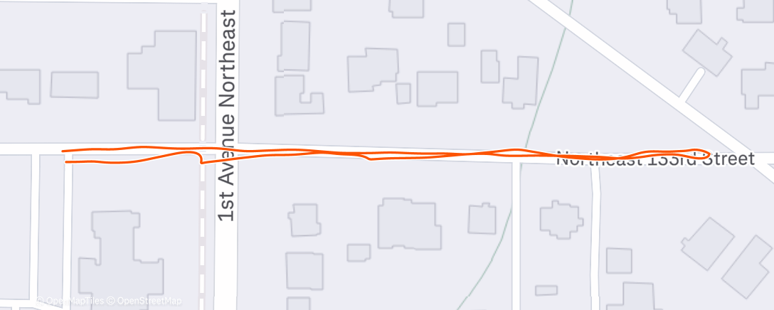 Map of the activity, Seattle