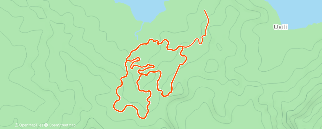 Map of the activity, žvift