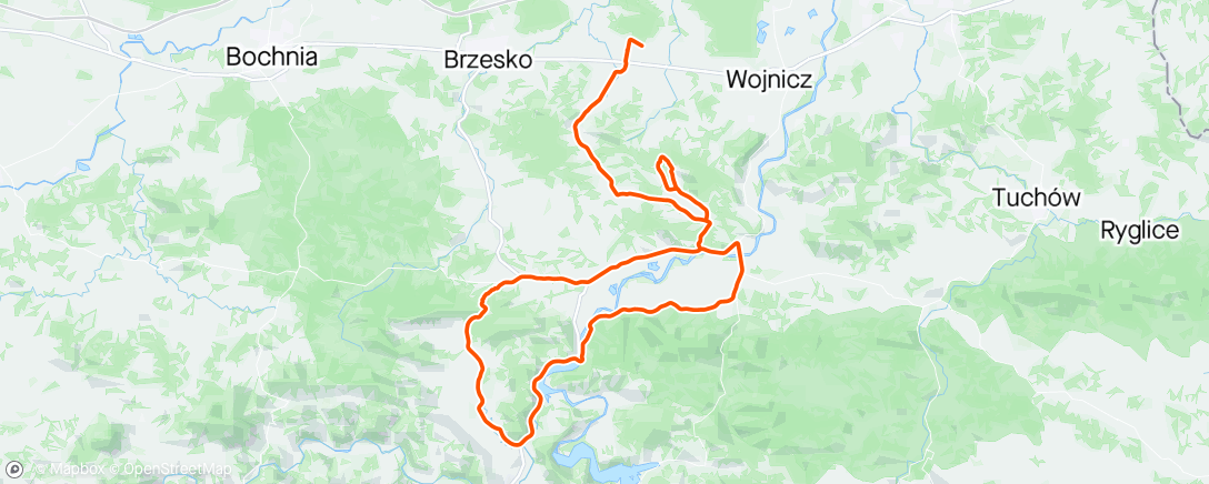 Map of the activity, Urwać łeb chciało 🤮