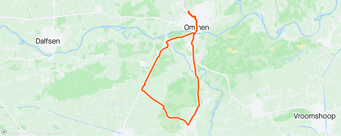 Карта физической активности (Ere Research Lunch Ride (Road))