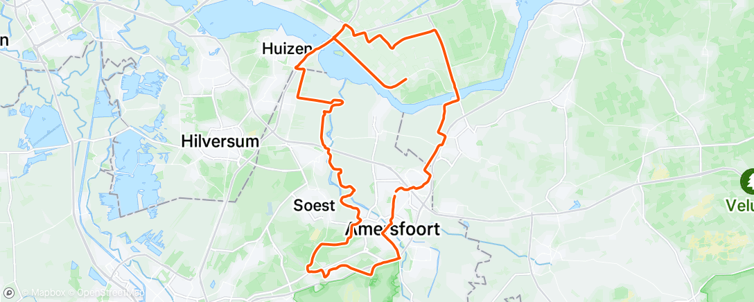 Map of the activity, Efforts in the polder just hit different🤤