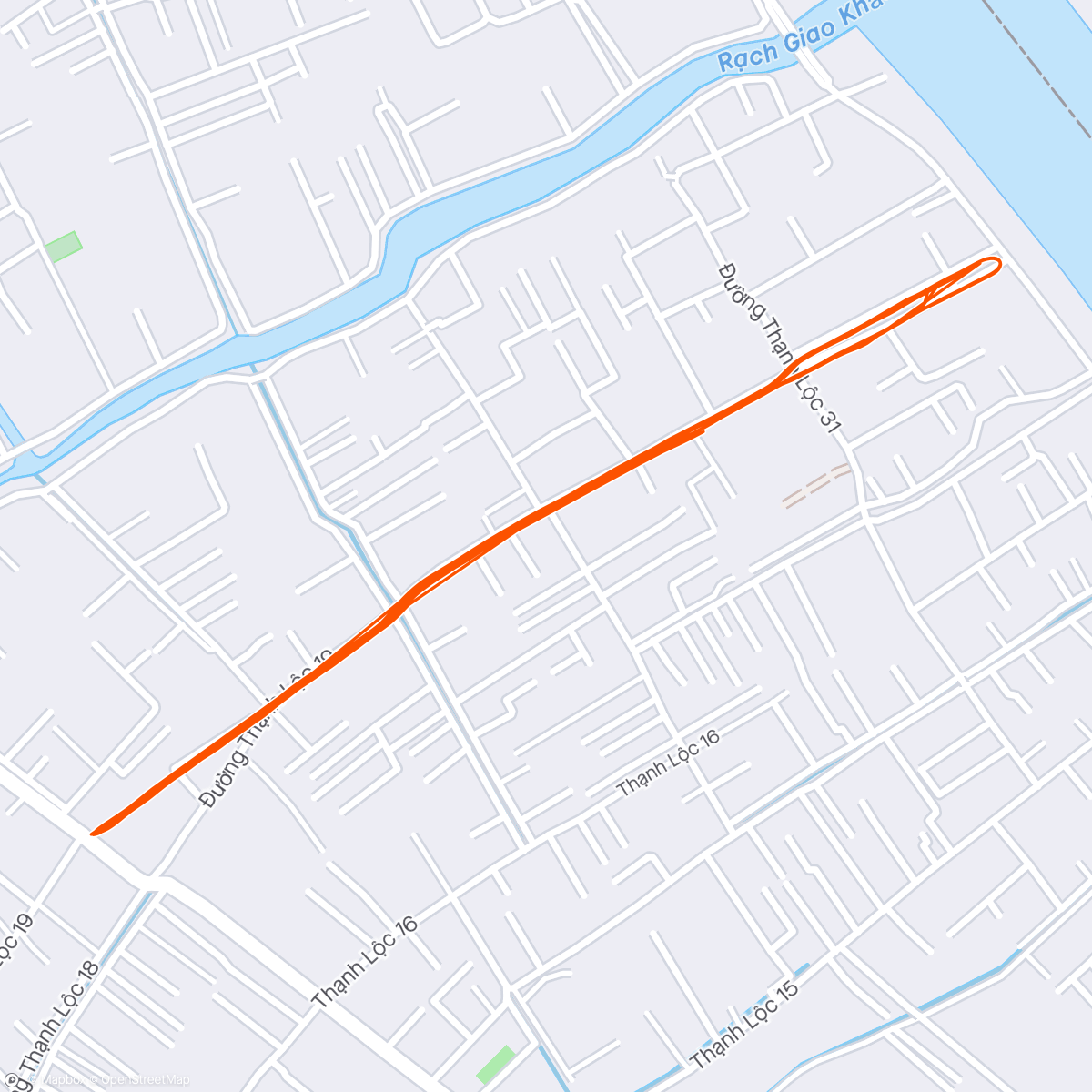 Mapa de la actividad, Interval ngày 10/15