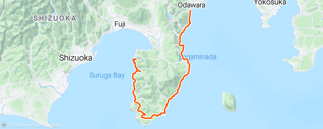 Map of the activity, Meets SHIZUOKA 伊豆ステージ day1