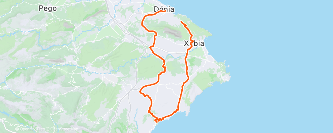 「Local legend Fustera」活動的地圖