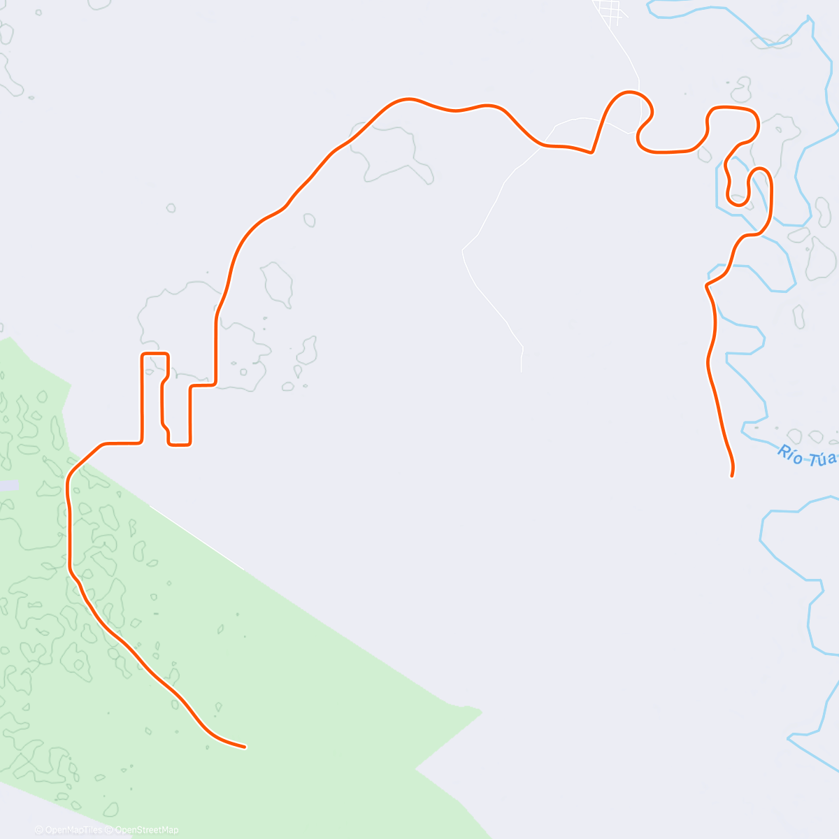 Карта физической активности (MyWhoosh - Mateos manda)