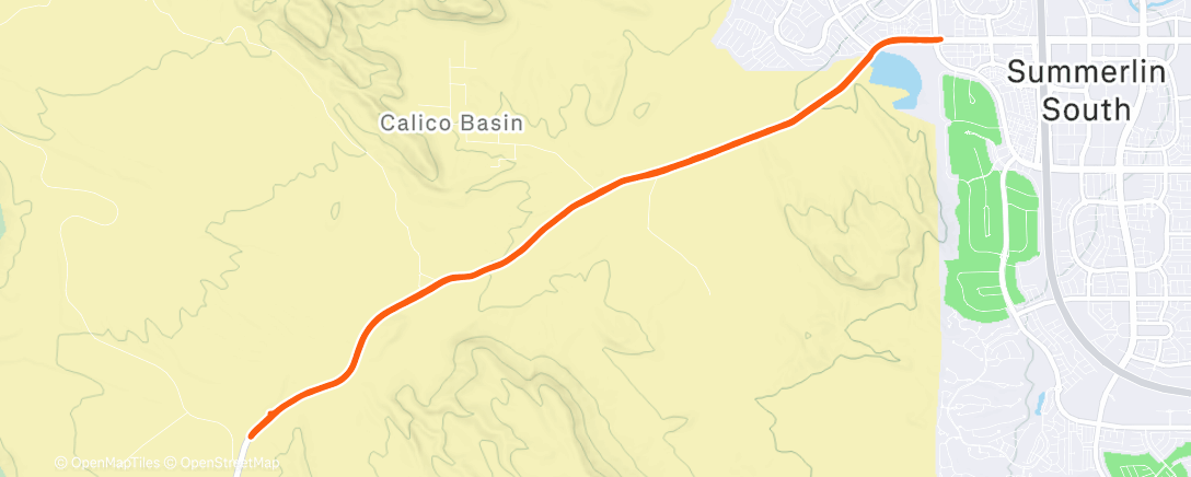 Map of the activity, Christmas 1/2