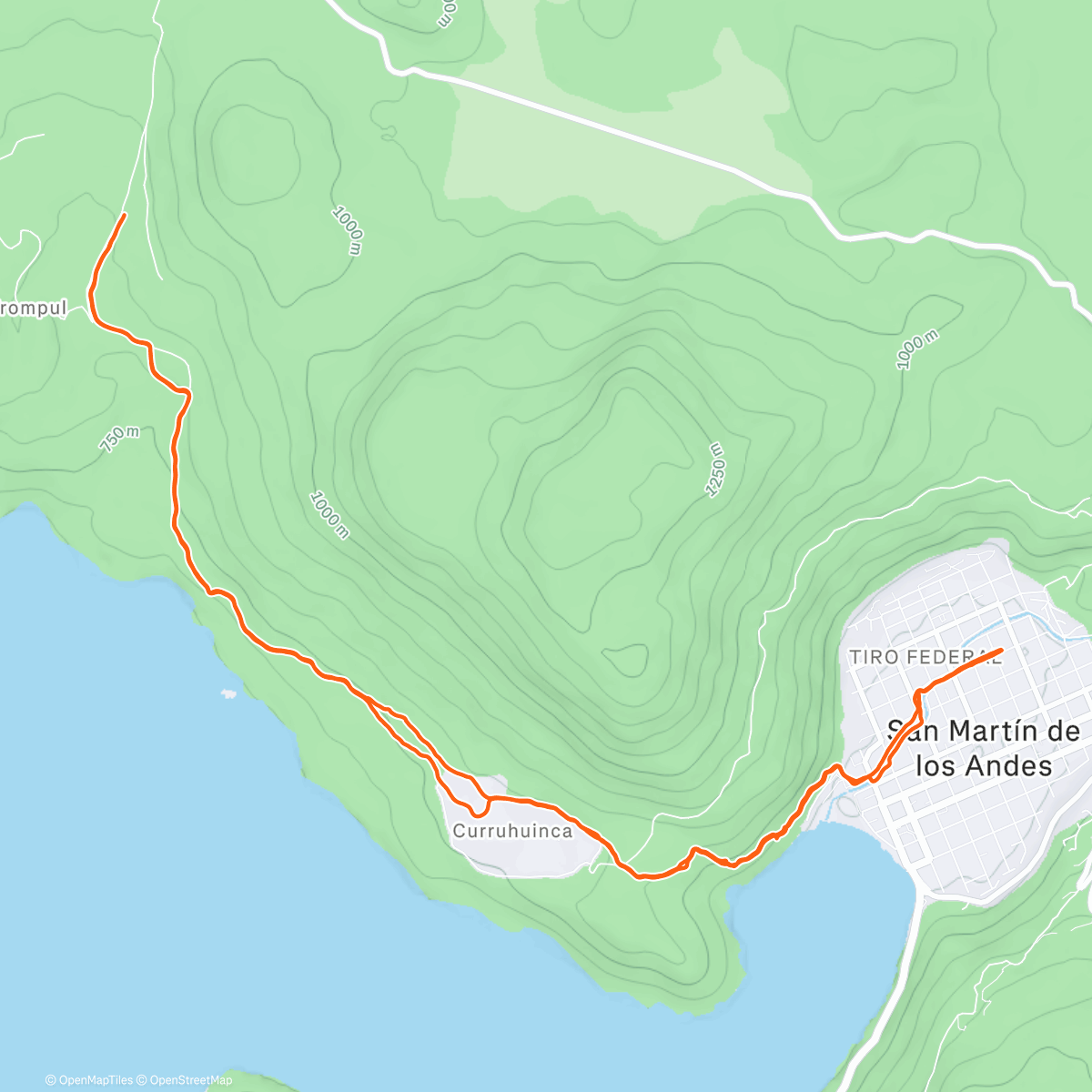 Map of the activity, Last run in 🇦🇷