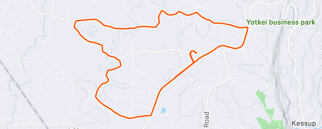 Map of the activity, Terra rossa a motore